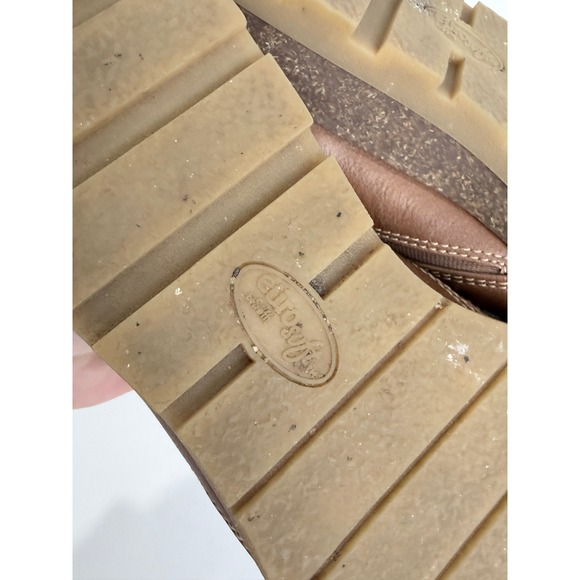 EuroSoft by Sofft Women Brown Leather Mule Clogs Comfort Shoes Ruched Slip On 8M - Picture 8 of 11